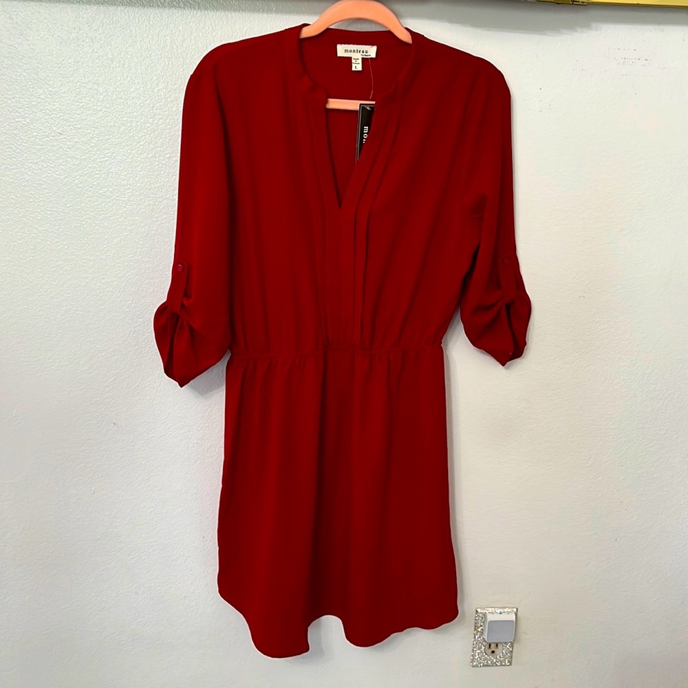 Monteau Los Angeles Red Dress